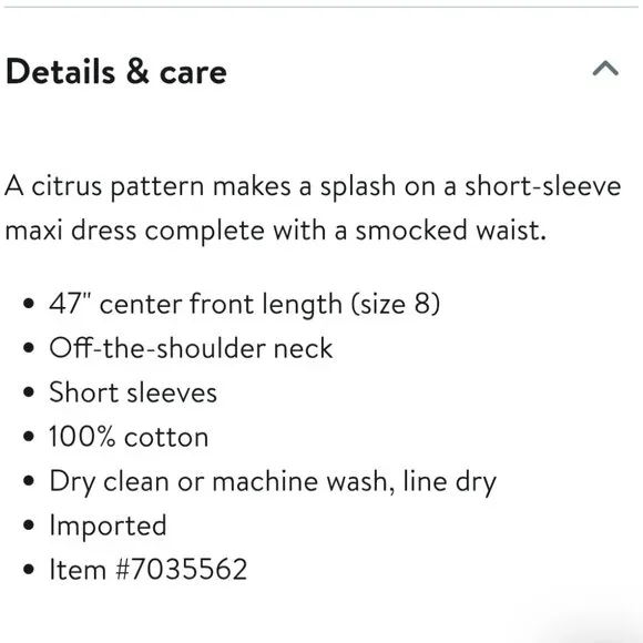 Boden cotton maxi dress, size 14 - Picture 6 of 6